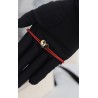 Pulsera cordón corazón elevado Oro 18kt