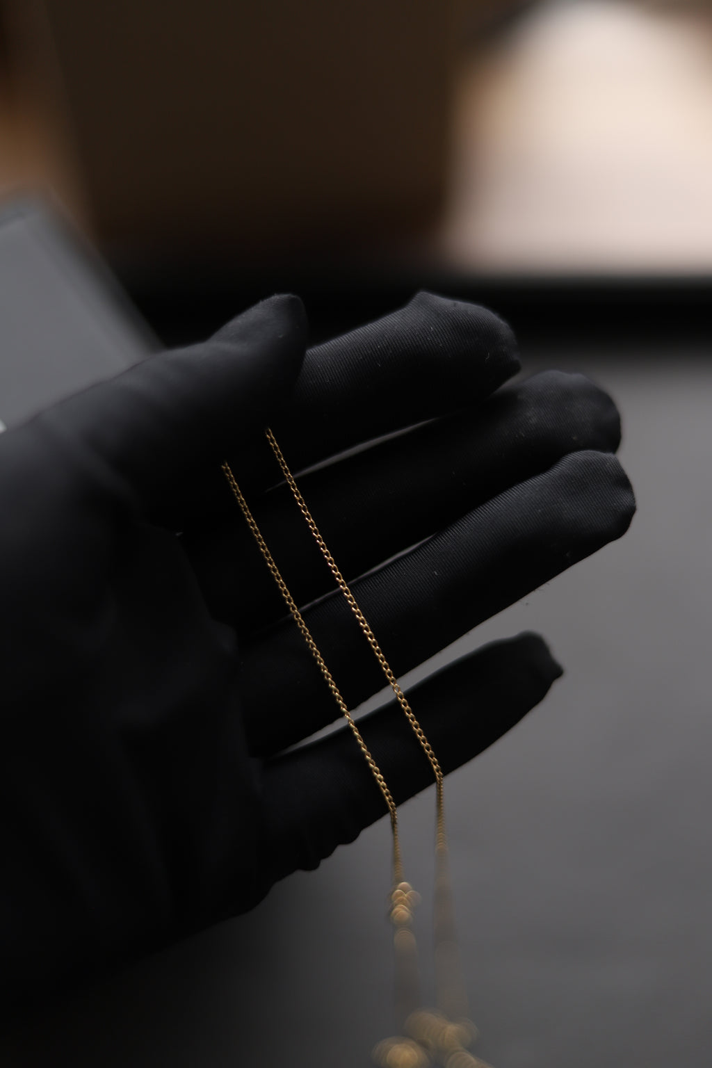 Cadena Luz Dorada en oro de 18kt